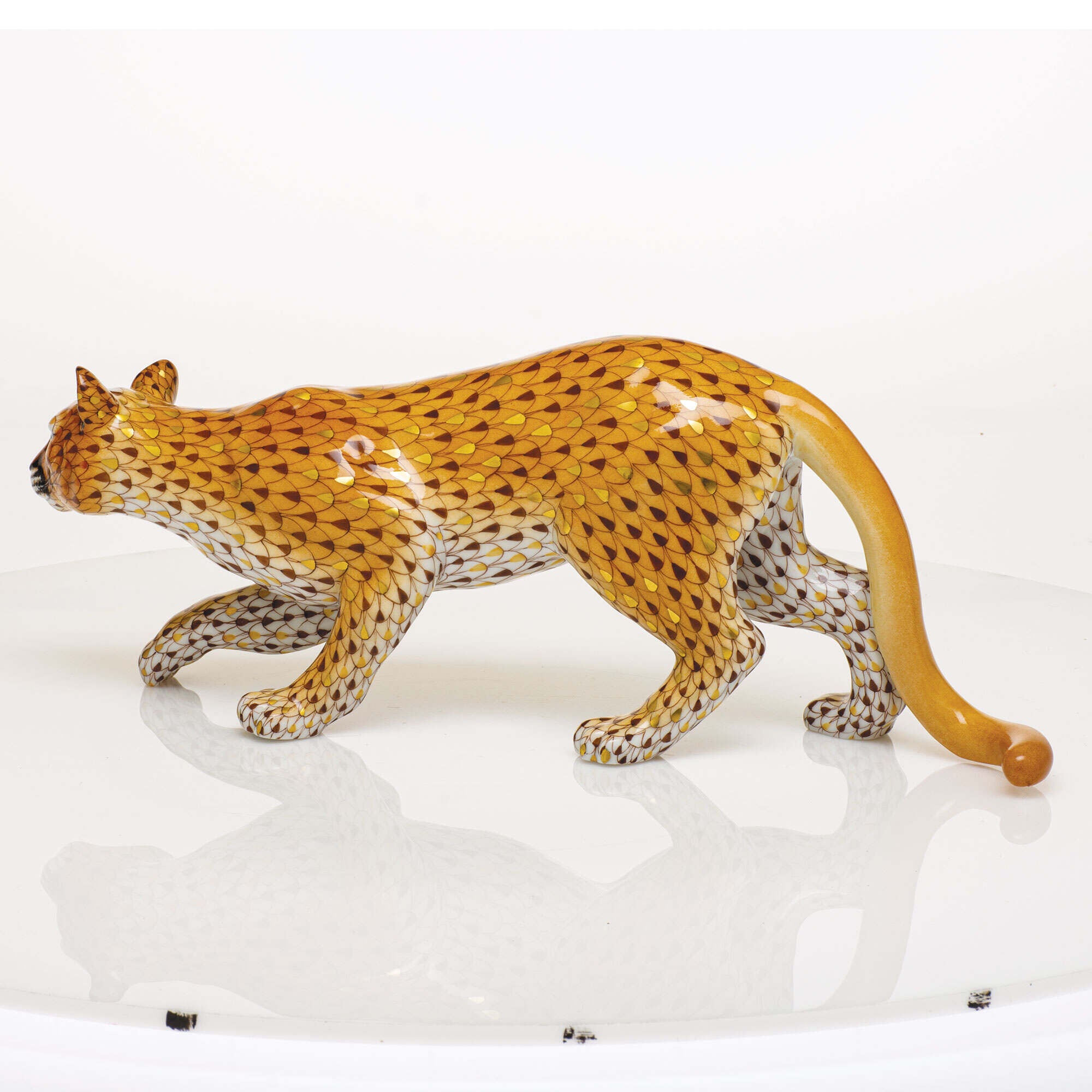 Herend Mountain Lion Figurine — additional view