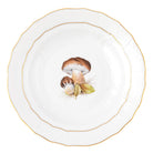 Herend Mushroom Luncheon Plate Motif 03 in Multicolor - Hand-painted Hungarian porcelain by Herend. Paris Tableware.