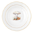Herend Mushroom Luncheon Plate Motif 11 in Multicolor - Hand-painted Hungarian porcelain by Herend. Paris Tableware.