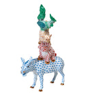 Herend Musicians of Bremen Figurine, alternate view