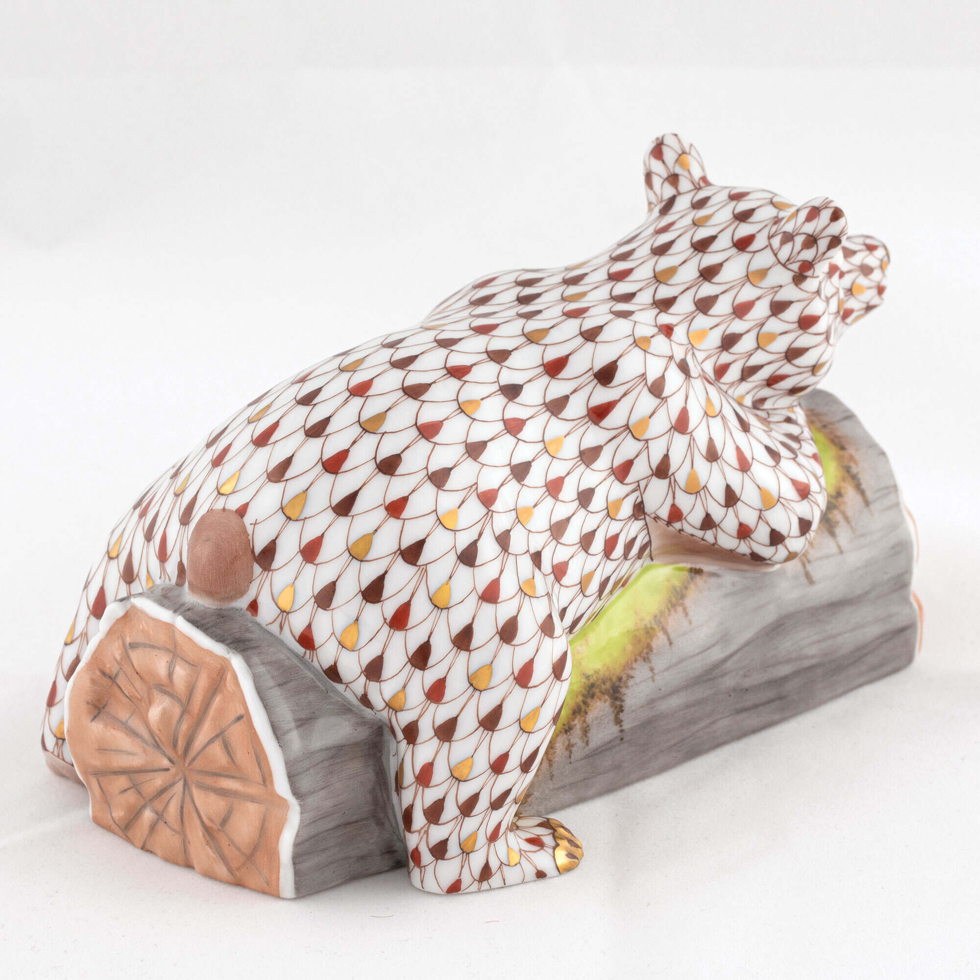 Herend Napping Bear Figurine — additional view