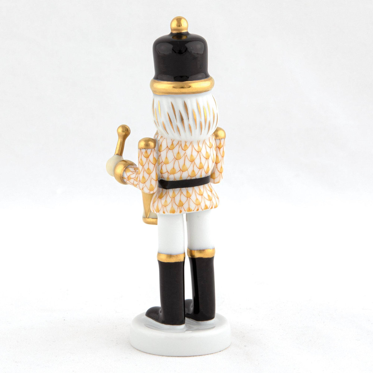 Herend Nutcracker Drummer Figurine – Butterscotch, alternate view