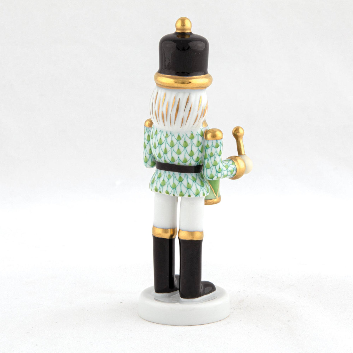 Herend Nutcracker Drummer Figurine – Key Lime, alternate view