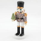 Herend Nutcracker with Christmas Tree Figurine – Chocolate, alternate view