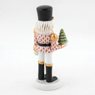 Herend Nutcracker with Christmas Tree Figurine – Rust, alternate view