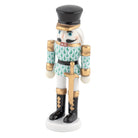 Herend Nutcracker with Sword Figurine porcelain figurine painted in the Green fishnet pattern
