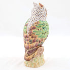Herend Openwork Owl with Leaves Figurine — additional view