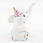Herend Party Elephant Figurine – Raspberry, alternate view