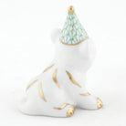 Herend Party Tiger Figurine – Key Lime, alternate view
