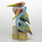 Herend Pelicans on Pier Figurine — additional view