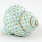 Herend Periwinkle Shell Figurine – Key Lime, alternate view