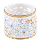 Herend Pierced Napkin Ring in Blue - Hand-painted Hungarian porcelain by Herend. Paris Tableware.