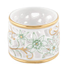 Herend Pierced Napkin Ring in Keylime - Hand-painted Hungarian porcelain by Herend. Paris Tableware.