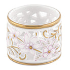 Herend Pierced Napkin Ring in Raspberry - Hand-painted Hungarian porcelain by Herend. Paris Tableware.