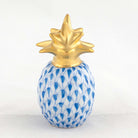 Herend Pineapple Place Card Holder – Blue, alternate view
