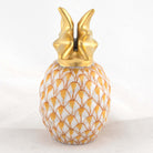Herend Pineapple Place Card Holder – Butterscotch, alternate view