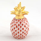 Herend Pineapple Place Card Holder – Rust, alternate view