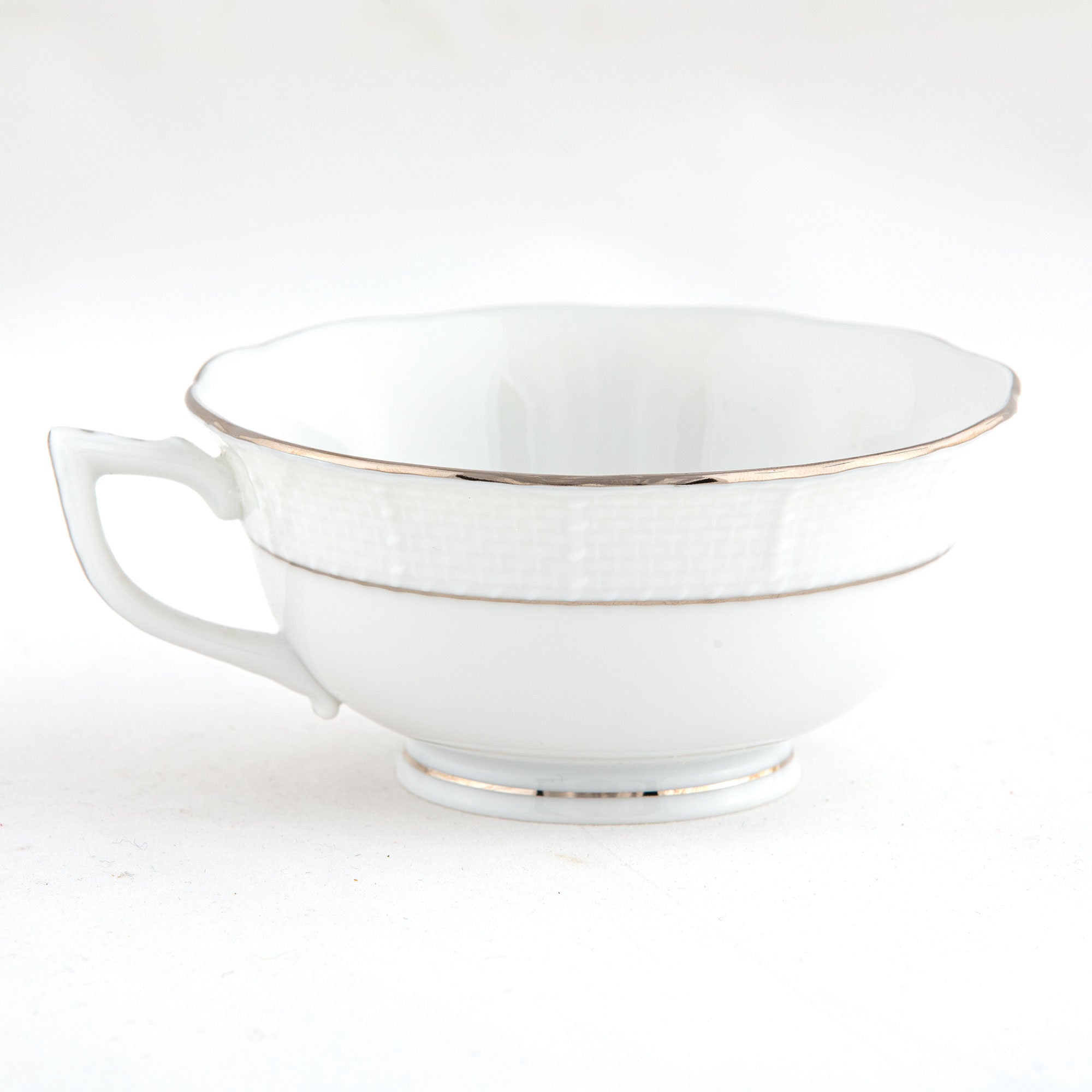Herend Platinum Edge Tea Cup Cup & Saucer Set — additional view