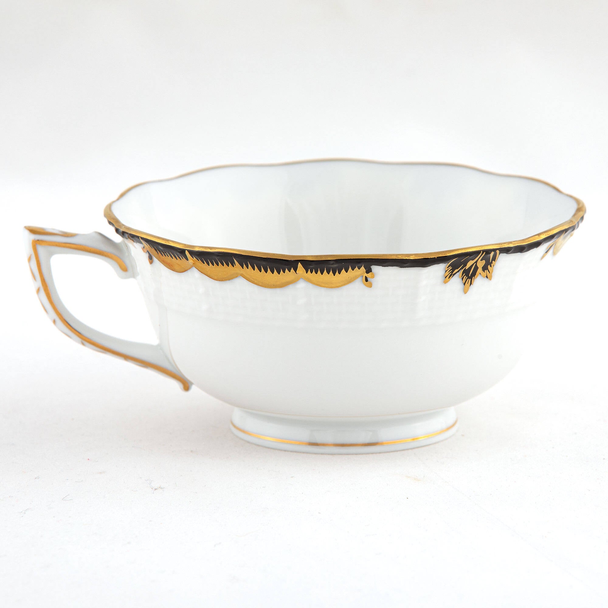 Herend Princess Victoria Black Tea Cup Cup & Saucer Set — additional view