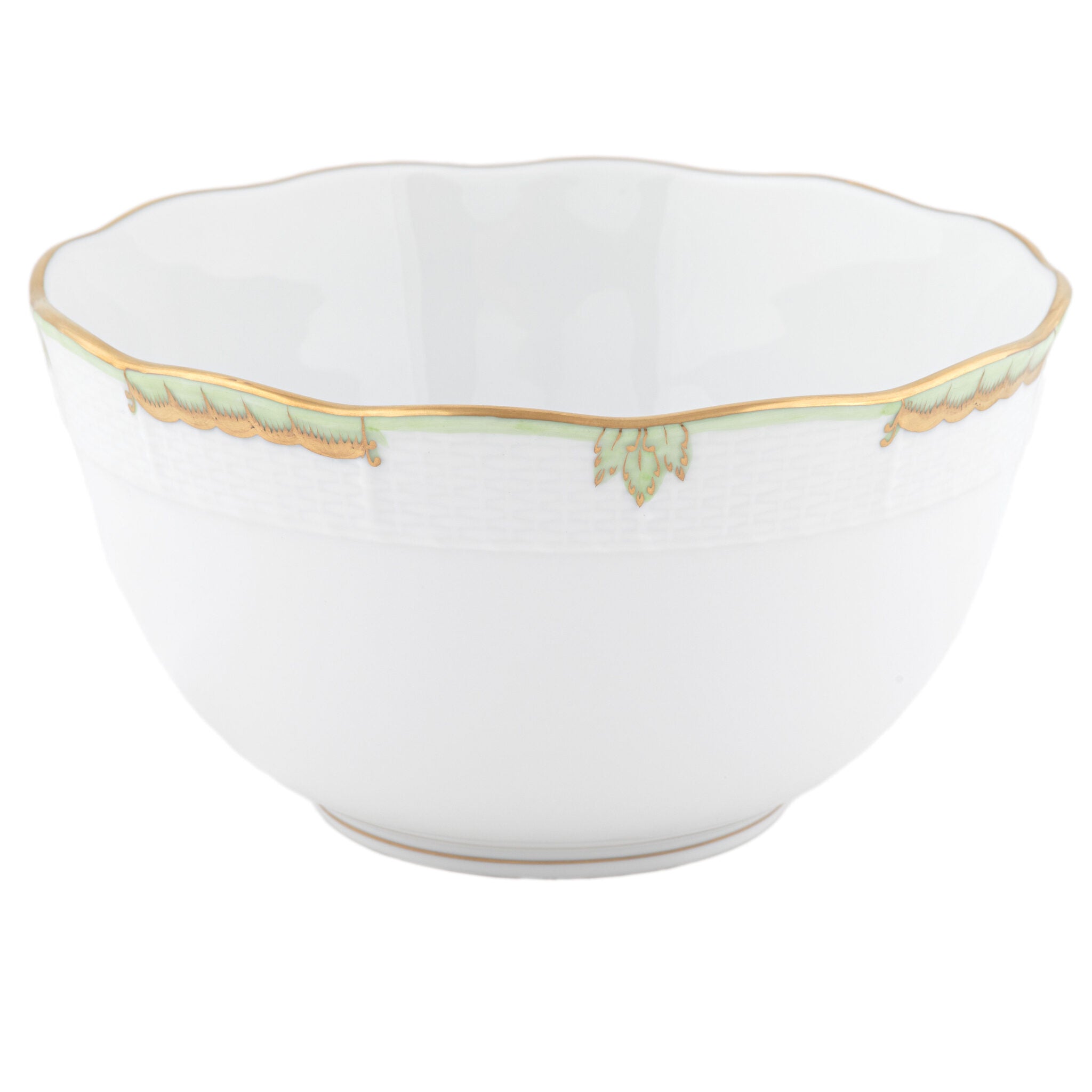 Herend Princess Victoria Green Round Bowl — additional view