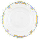 Hand-painted Herend Princess Victoria Light Blue Salad Plate in fine porcelain, 7.5in D, on a white background