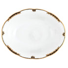 Herend Princess Victoria Oval Vegetable Dish in Black - Hand-painted Hungarian porcelain by Herend. Paris Tableware.