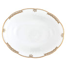Herend Princess Victoria Oval Vegetable Dish in Gray - Hand-painted Hungarian porcelain by Herend. Paris Tableware.