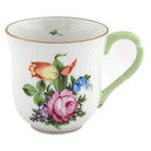 Herend Printemps Mug Motif 02 in Multicolor - Hand-painted Hungarian porcelain by Herend. Paris Tableware.