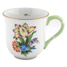 Herend Printemps Mug Motif 05 in Multicolor - Hand-painted Hungarian porcelain by Herend. Paris Tableware.