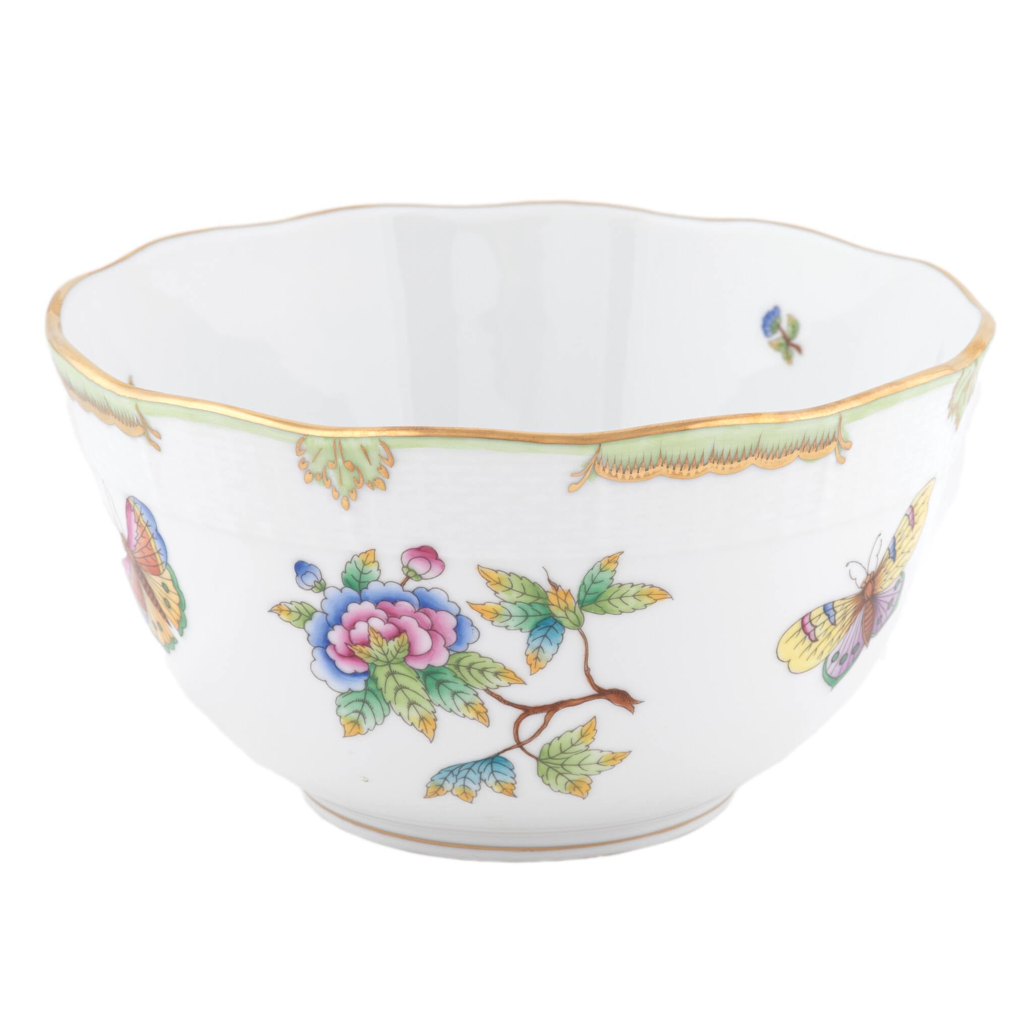 Herend Queen Victoria Round Bowl — additional view