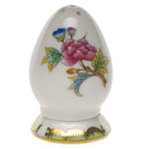 Hand-painted Herend Queen Victoria Salt Shaker Multi Hole Salt & Pepper Shaker Set in fine porcelain, 2.5in H, on a white background