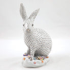 Herend Rabbit with Applied Flowers Figurine — additional view