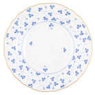 Hand-painted Herend Rachael Dessert Plate in fine porcelain, 8.25in D, on a white background