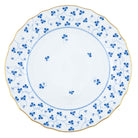 Hand-painted Herend Rachael Dinner Plate in fine porcelain, 10.5in D, on a white background