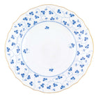 Hand-painted Herend Rachael Salad Plate in fine porcelain, 7.5in D, on a white background