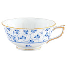 Hand-painted Herend Rachael Tea Cup Cup & Saucer Set in fine porcelain, on a white background