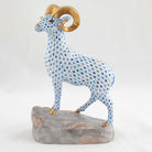 Herend Ram on Rock Figurine — additional view