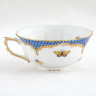 Herend Rothschild Bird Blue Border Tea Cup Cup & Saucer Set, alternate view