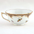 Herend Rothschild Bird Brown Border Tea Cup Cup & Saucer Set — additional view