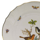 Hand-painted Herend Rothschild Bird Cov Bouillon Lid Only W/Rose Bouillon Cup in fine porcelain, on a white background
