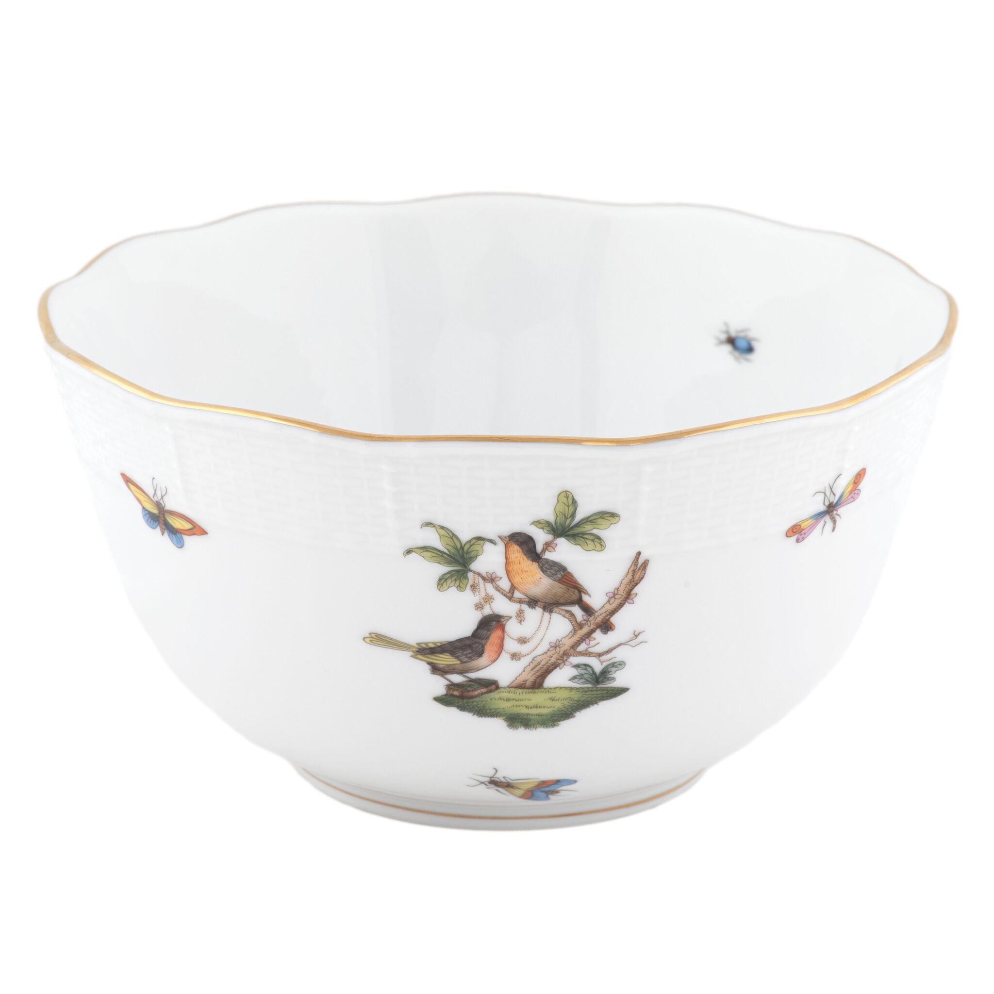 Herend Rothschild Bird Round Bowl — additional view