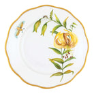Multicolor (5) fishnet Salad Plate figurine, hand-painted Herend porcelain with 24k gold accents