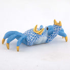 Herend Sand Crab Figurine – Blue, alternate view