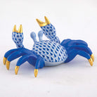 Herend Sand Crab Figurine – Sapphire, alternate view