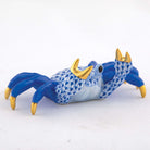 Herend Sand Crab Figurine – Sapphire, alternate view