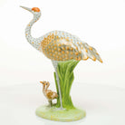 Herend Sandhill Crane and Babies Figurine — additional view