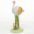 Herend Sandhill Crane and Babies Figurine — additional view