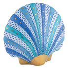 Herend Scallop Shell in Multicolor - Hand-painted Hungarian porcelain figurine by Herend. Paris Tableware.