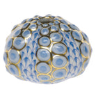 Sea Urchin Figurine in hand-painted Blue porcelain by Herend of Hungary