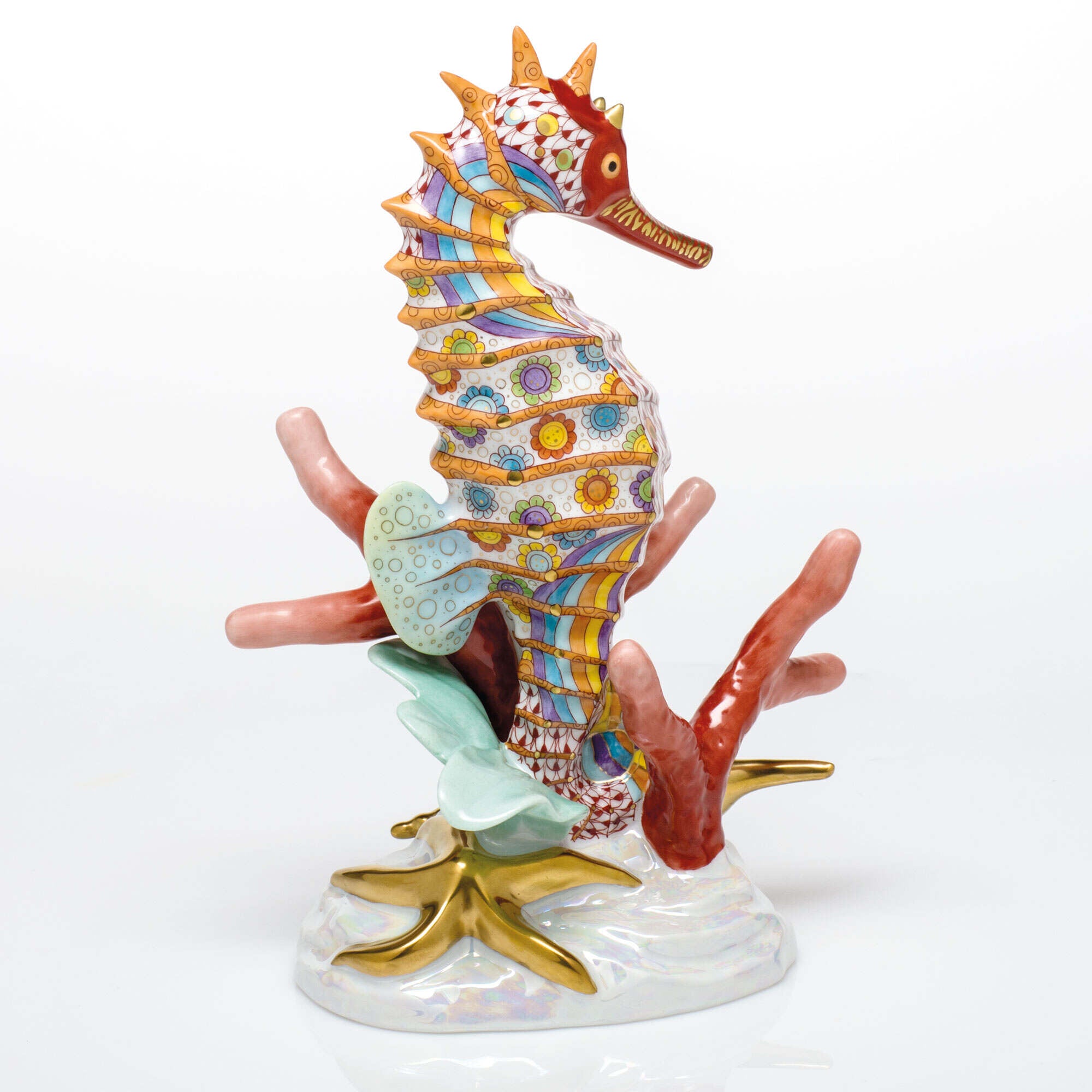 Herend Seahorse Figurine — additional view